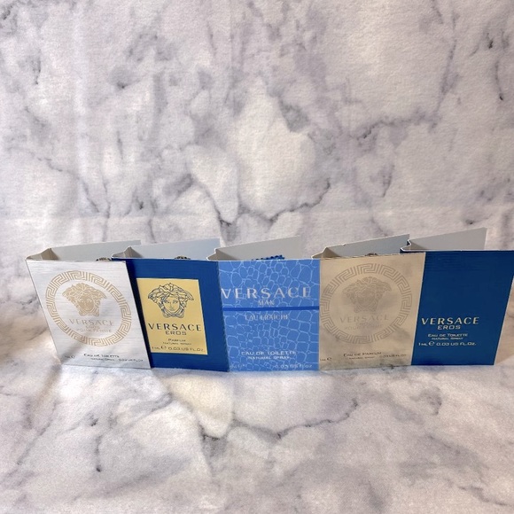 Bundle 5 Luxury Brand Samples - VERSACE - Picture 2 of 10